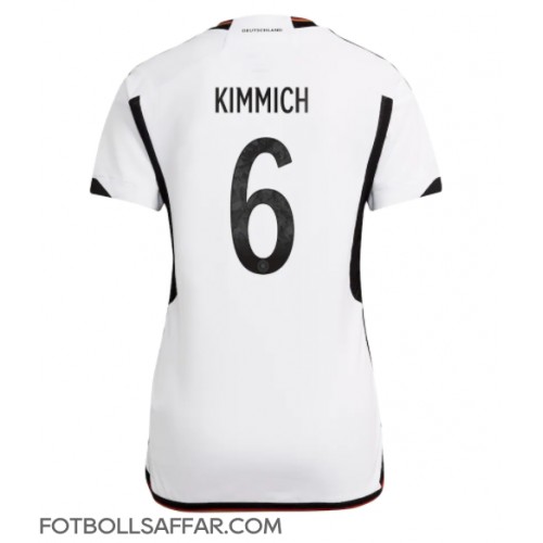 Tyskland Joshua Kimmich #6 Hemmatröja Dam VM 2022 Kortärmad